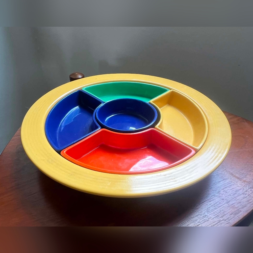 Fiestaware Veggie Tray